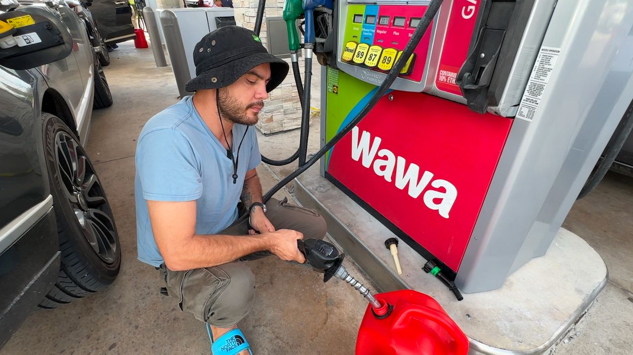 Struggling To Find Fuel In Tampa Bay After Hurricane Milton
