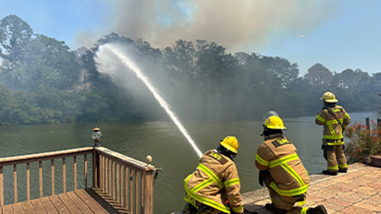 60% Contained: Brush Fire Burning In Pasco County Park