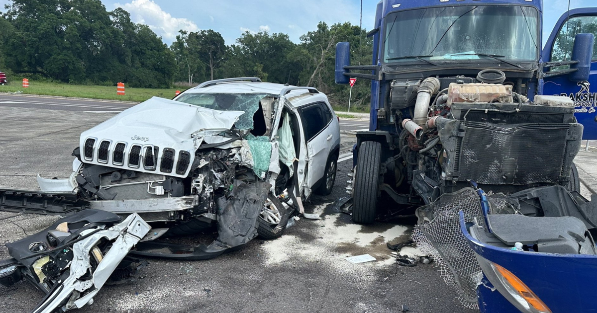 75 Year Old Woman Dies In Tractor Trailer Collision