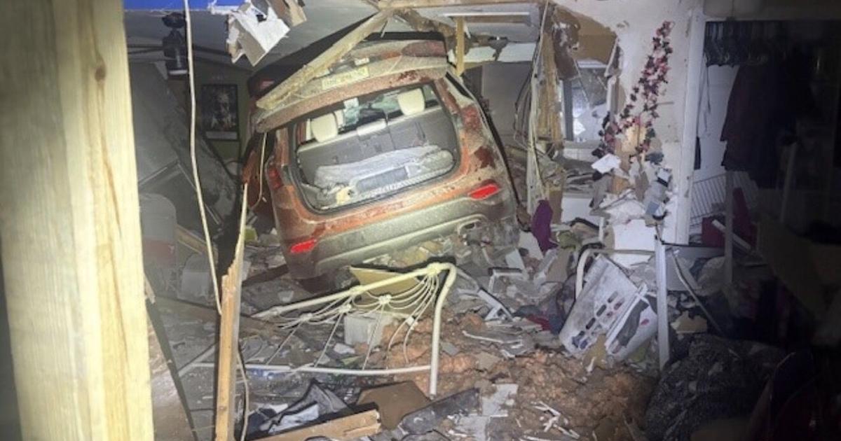 Driver Crashes Into Home After Medical Emergency In Holiday, Florida