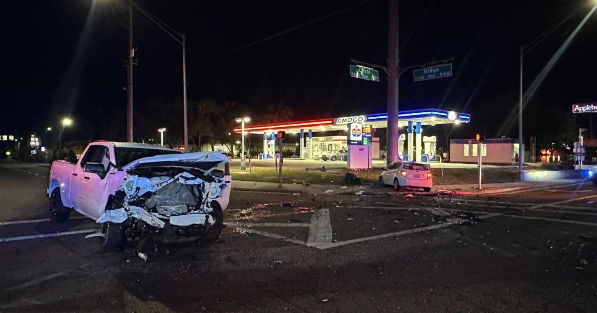 Late Night Crash Injures Two Drivers In Port Richey