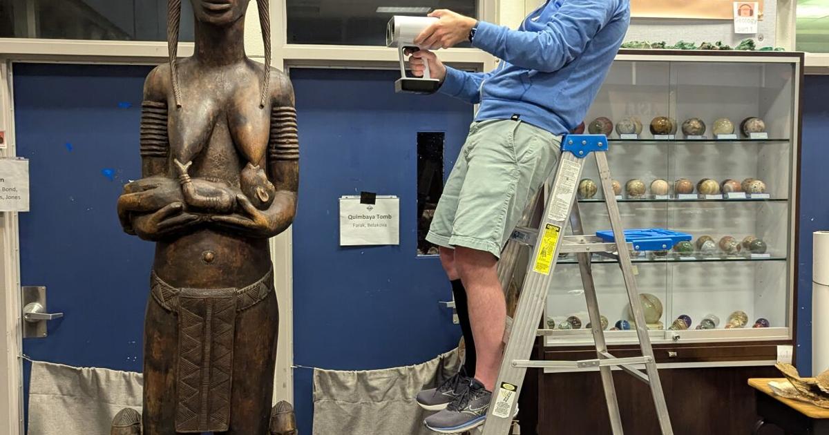 Egyptian Shabtis Gaining Digital Immortality Through 3d Scanning