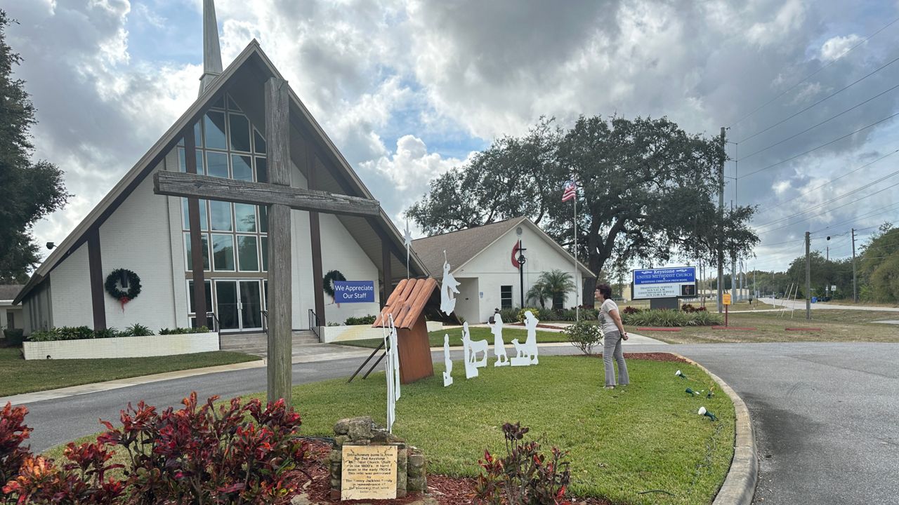 Keystone Church Holds Comforting Blue Christmas Service