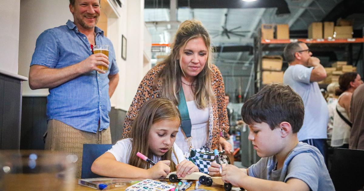 Scouts Raise Funds Through Pinewood Derby at Brewery