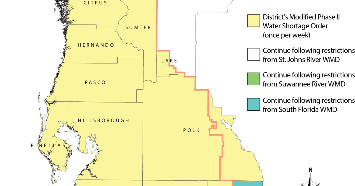 Southwest Florida Declares Severe Water Shortage, Imposes Restrictions