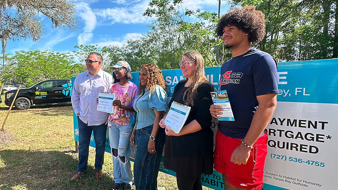Pasco Family to Get Affordable Home via Habitat Project