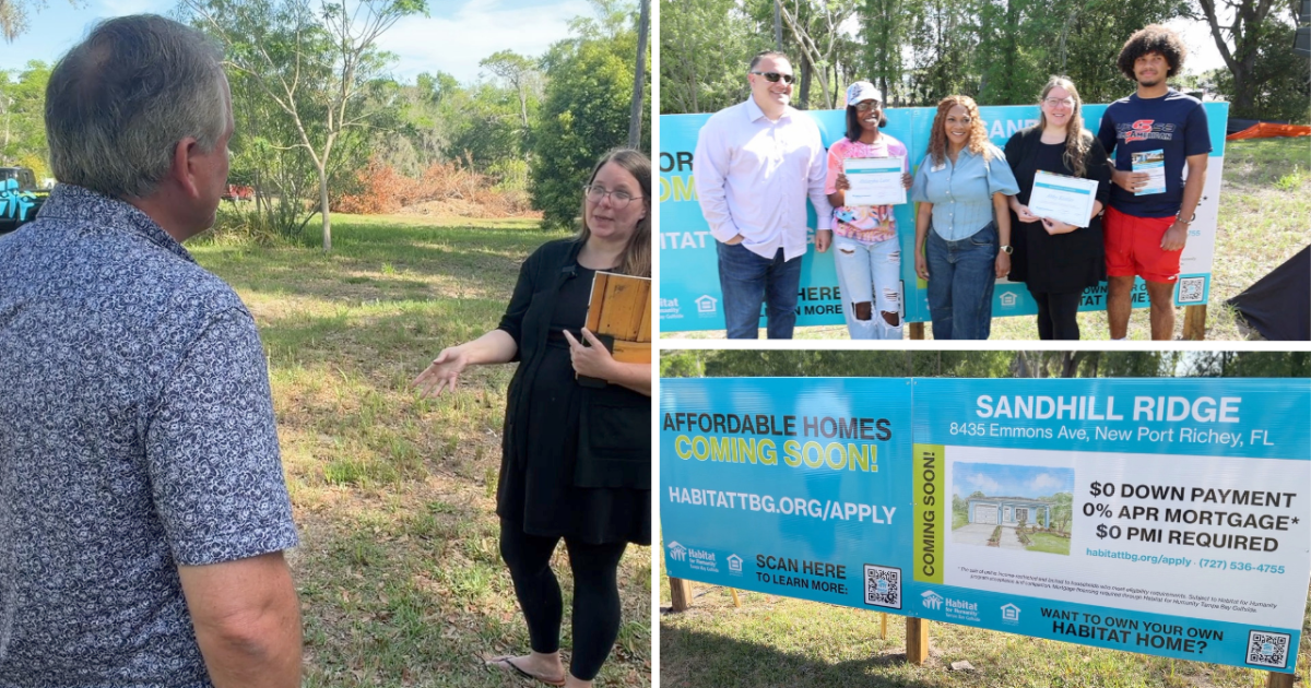 Families in Pasco County Get Homeownership Chance With Habitat for Humanity Community
