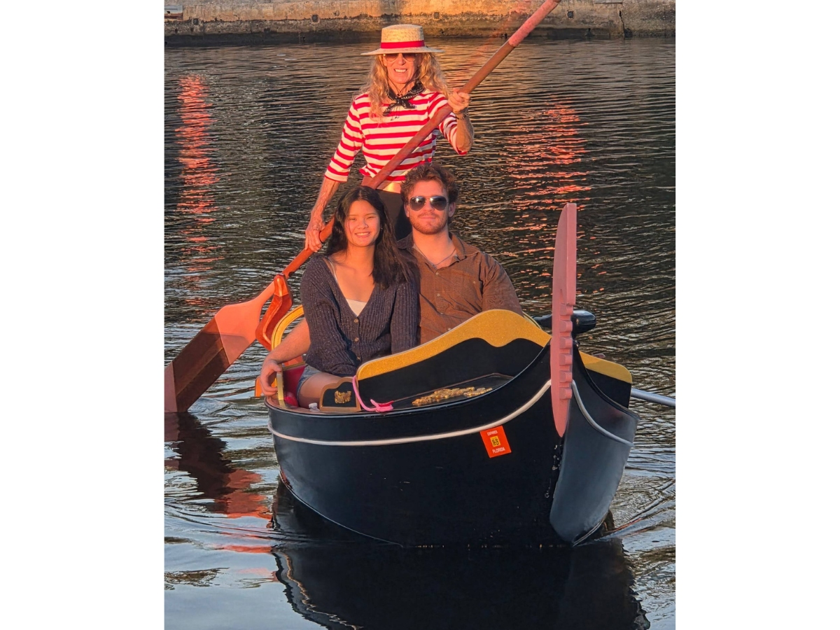 Retired Teacher Launches Venetian Gondola Business in New Port Richey