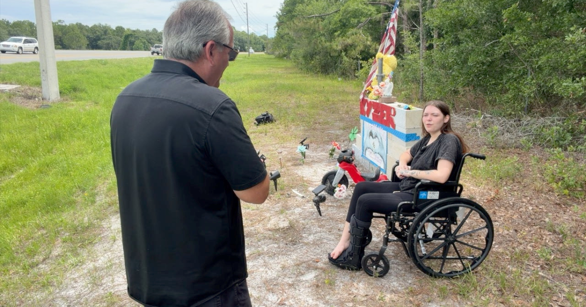 Pasco County Mother Fights Removal Of Roadside Memorial For Son Killed In Crash