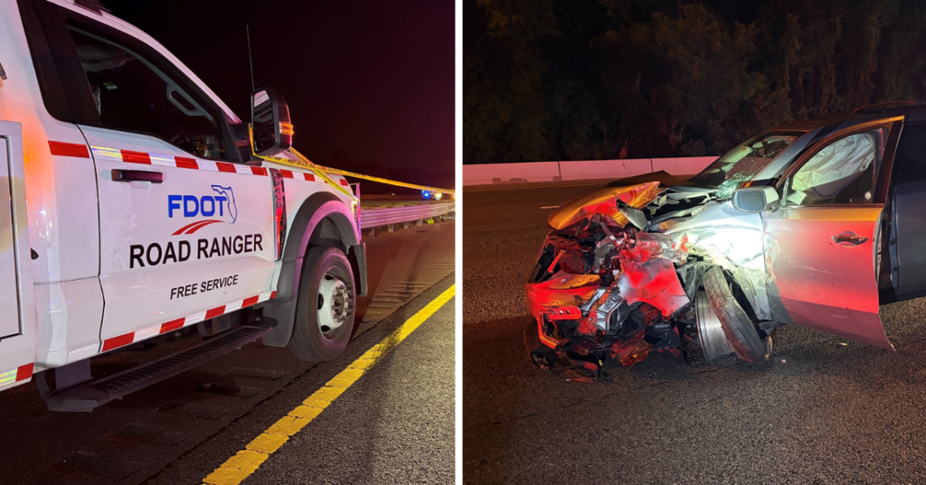 Pasco County road ranger killed by drunk driver on I-75 crash scene Sunday night