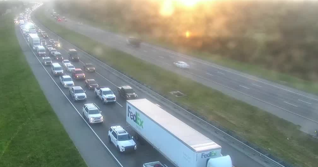 Fatal Crash Closes All Southbound Lanes of I-75 in Wesley Chapel Florida