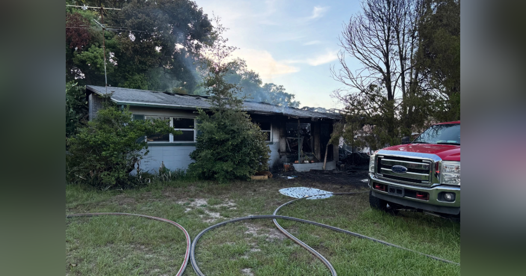 Firefighter Rescue Ends in Tragic Death After Home Fire in Zephyrhills Florida