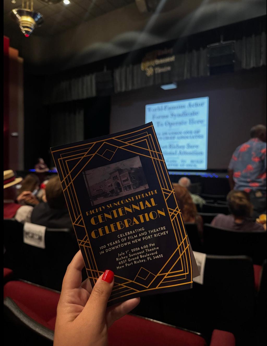 Richey Suncoast Theatre Launches Centennial Restoration Campaign for Future Preservation