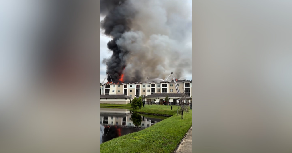 Fire Destroys Nearly 100 Apartments in Wesley Chapel Complex