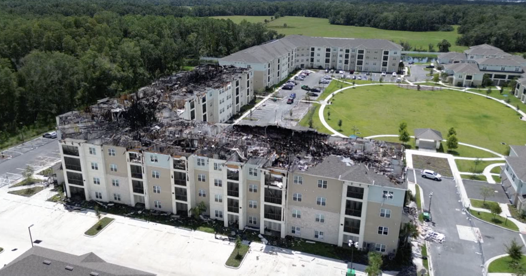 Lightning Strike Displaces Over 160 Residents at Wesley Chapel Apartments