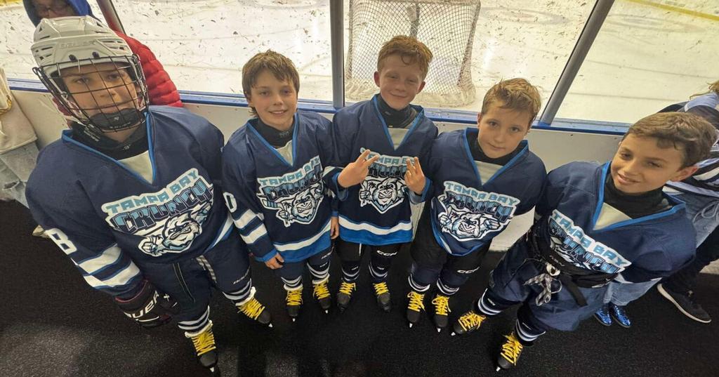Young Hockey Player Honors Brother With Cancer Awareness Efforts