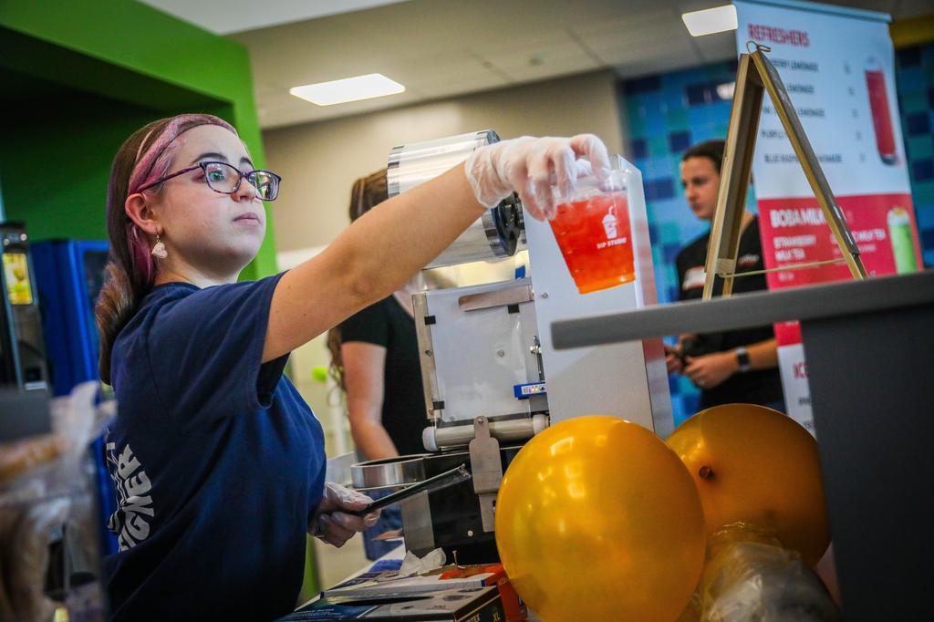 Students Run Successful Cafe at Angeline Academy After Three Years
