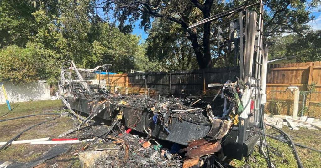 Cat Killed In New Port Richey RV Fire Caused By Faulty Refrigerator